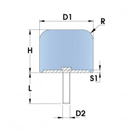 DMB Shock Mount - Male Thread