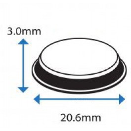 Polymax Polyurethane Rubber Feet Drawing