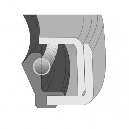 Oil Seal Type C Imperial Nitrile Single 6'' ID x 7.125'' OD x 0.625'' Thick at Polymax