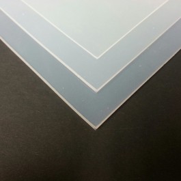 Platinum Cured Silicone Sheet Clear 1000mm x 1mm 60ShA  at Polymax