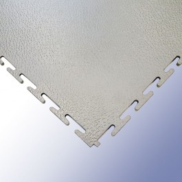 VIGOR Interlocking Morphic Tile Light Grey 500mm x 500mm x 7mm at Polymax