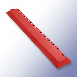VIGOR Interlocking Tile Corner Red 585mm x 75mm x 7mm at Polymax