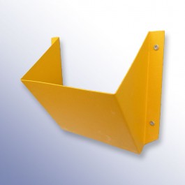 Yellow Wheel Chock Holder 170L x 333W x 155H  at Polymax