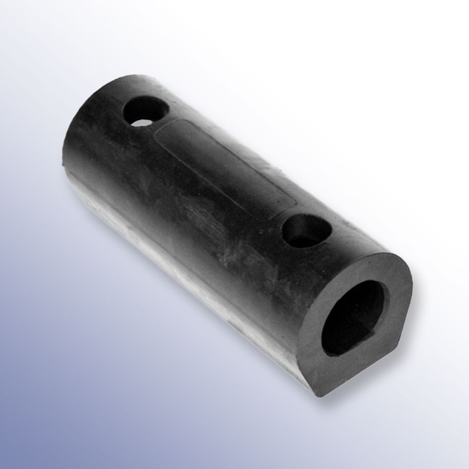 Polymax D Type Rubber Bumper Ideal For Docking Bays Trucks And Boats