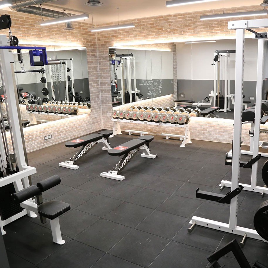 Weightlifting gym 2025 flooring