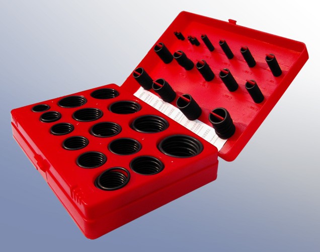 24 Sizes Rubber O-ring Assortment Kit: Professional-grade Sealing