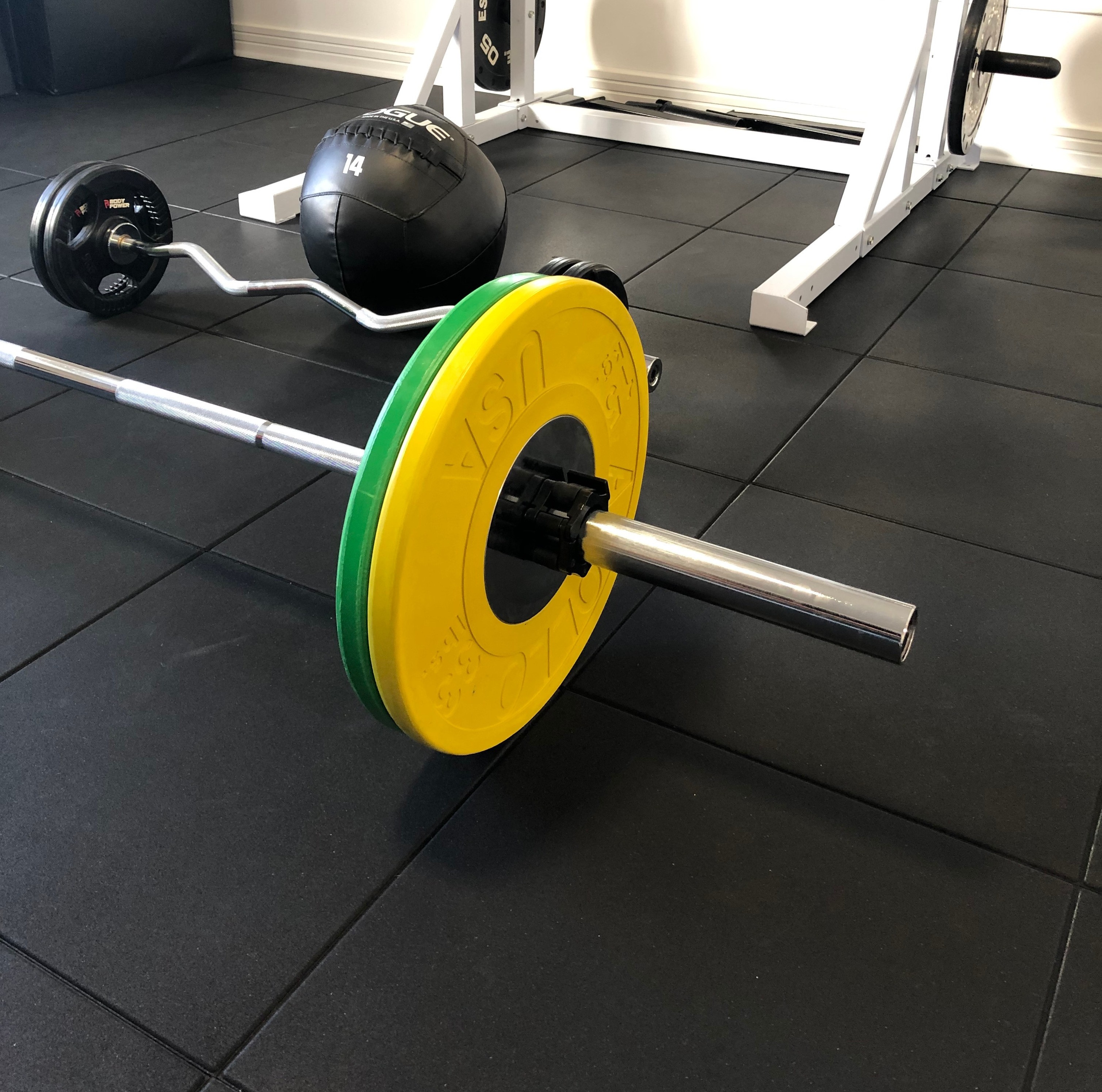Weightlifting gym flooring sales