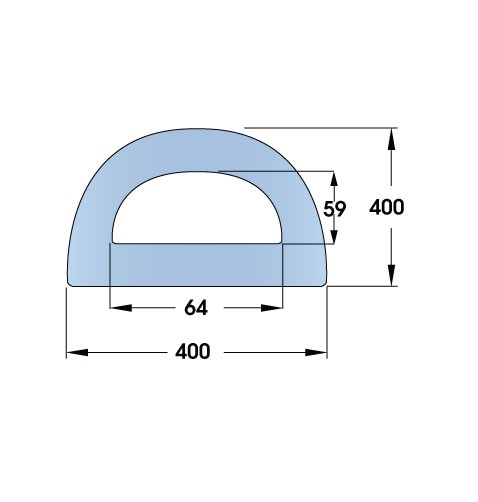 Bespoke Large D-Fenders 6000L x 400W x 400H 