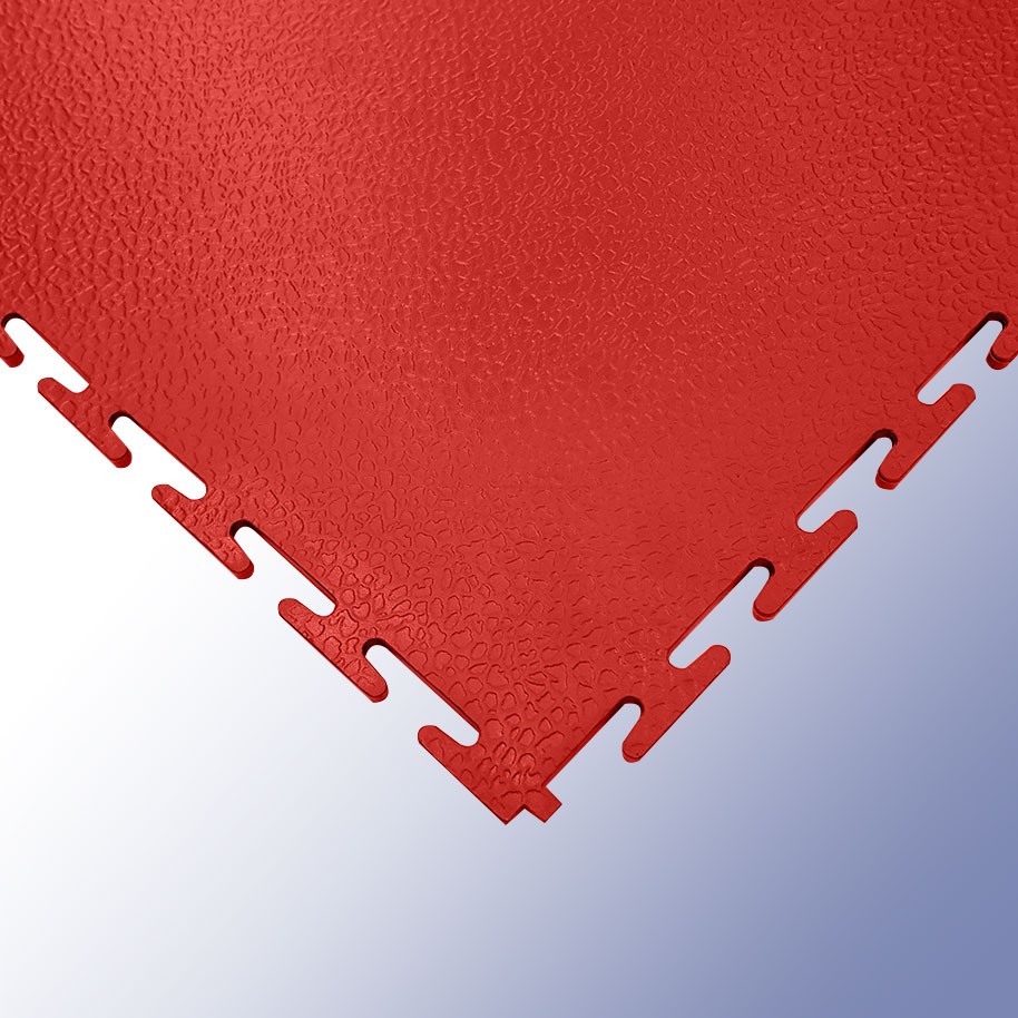 VIGOR Interlocking Morphic Tile Red 500mm x 500mm x 7mm