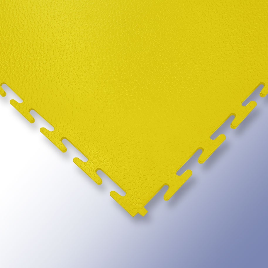 VIGOR Interlocking Morphic Tile Yellow 500mm x 500mm x 7mm