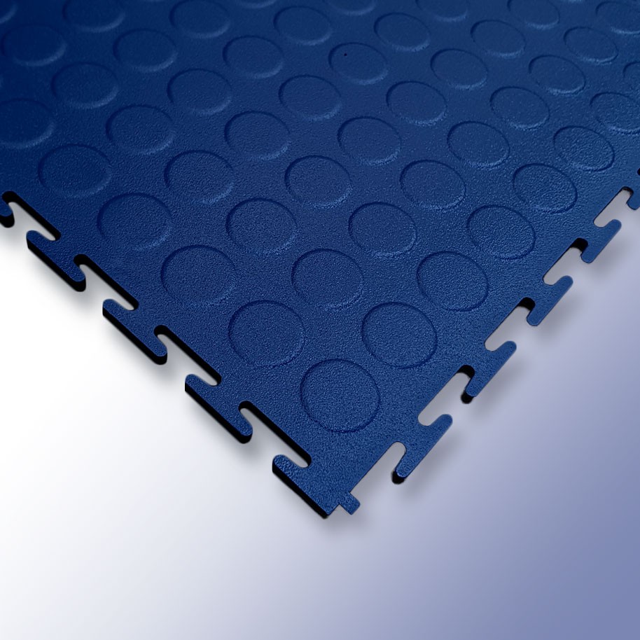VIGOR Interlocking Studded Tile Dark Blue 500mm x 500mm x 7mm