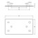 Dock Bumper Simple Back Plate Red Oxide 450L x 250W x 15H Technical Drawing