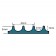 FINA PRO Fine Ribbed Matting Roll Technical Drawing