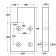 High Top Dock Bumper Front Plate Right Steel 750L x 400W x 100H Technical Drawing