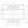 Polymax KSV 080 Anti-Vibration Ball Joint Technical Drawing