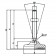 Plastic Adjustable Levelling Feet Technical Drawing