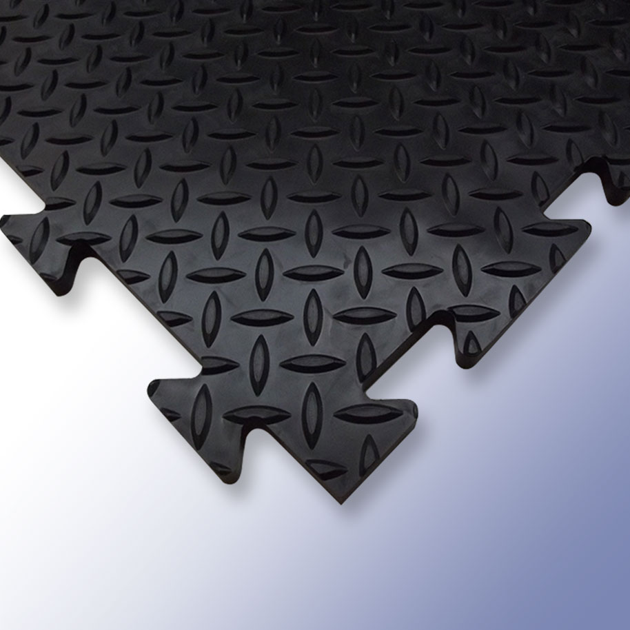 Garage Floor Tiles Black